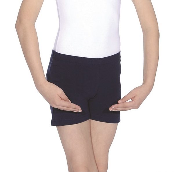 BOYS NAVY COTTON SHORTS