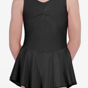 BLACK SKIRTED LEOTARD