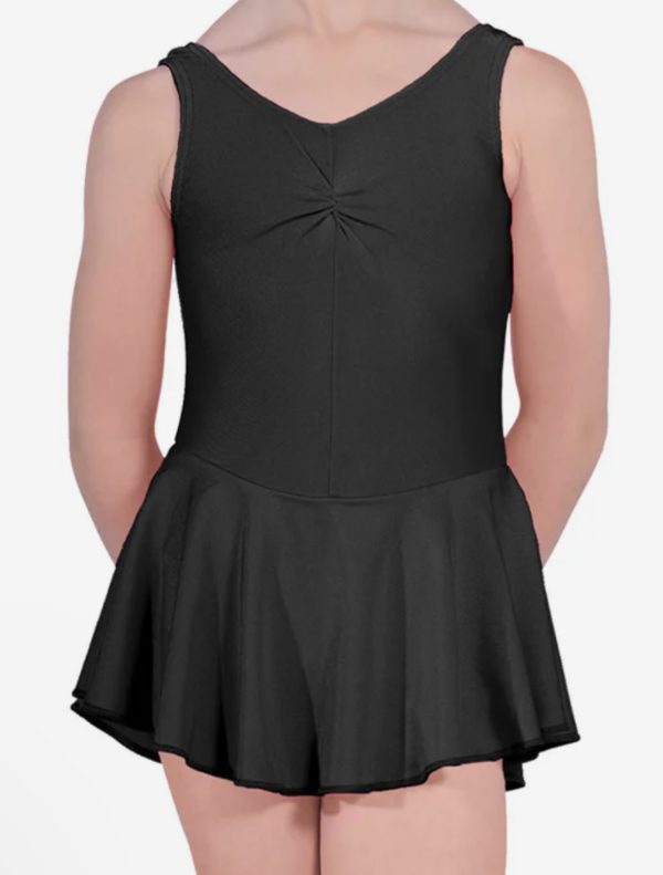 BLACK SKIRTED LEOTARD